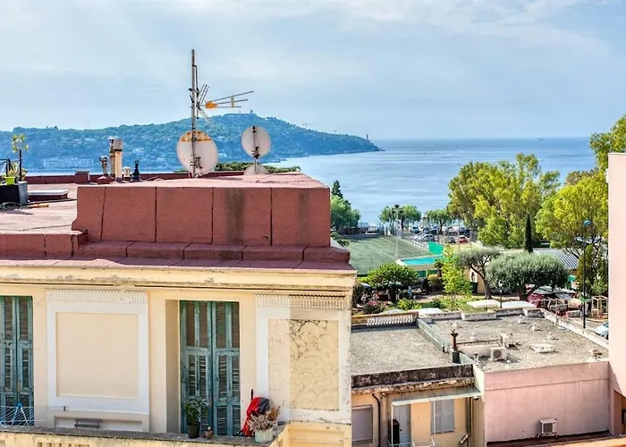 #24 Marie-Claire Suite Sea View/Balcony/Ac/5Min Port